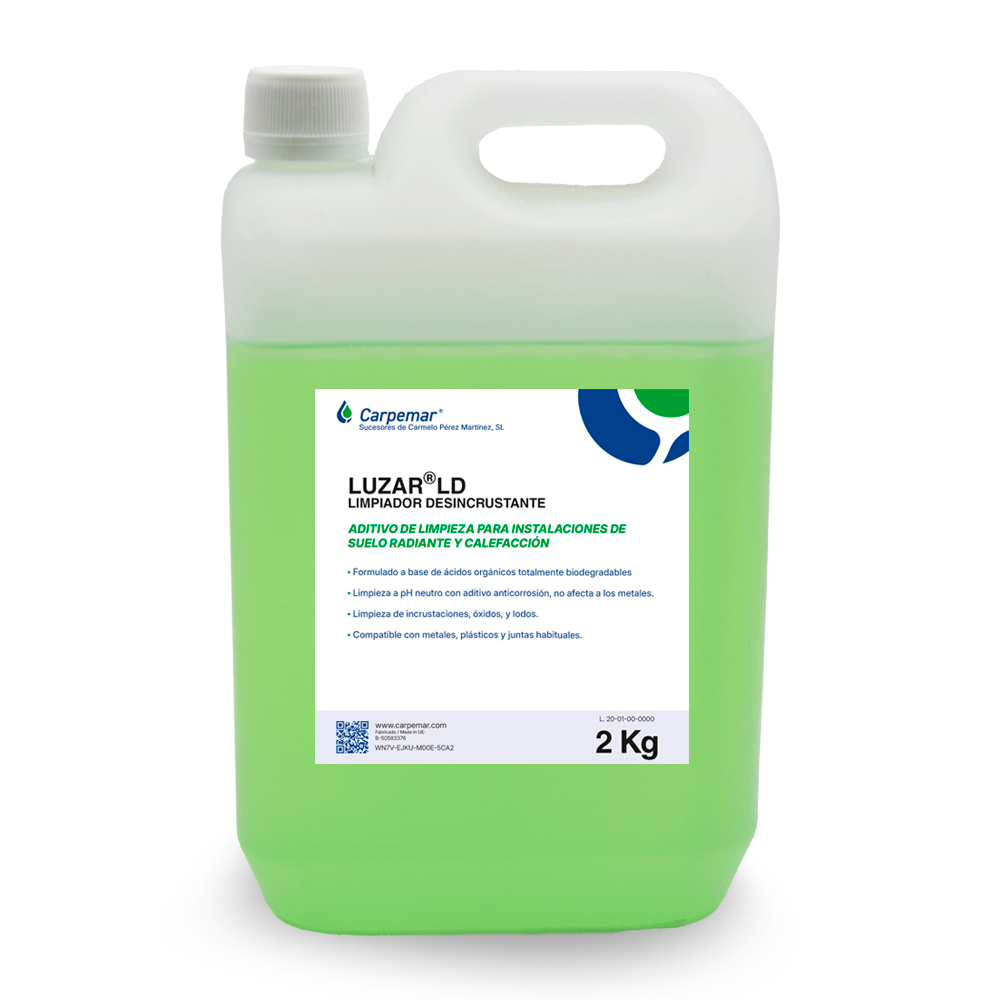 Luzar LD – envase frontal